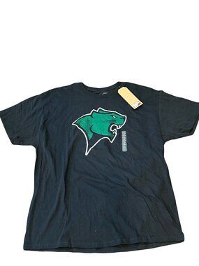 NWT Chicago State Cougars The Victory Big Logo Black T-Shirt